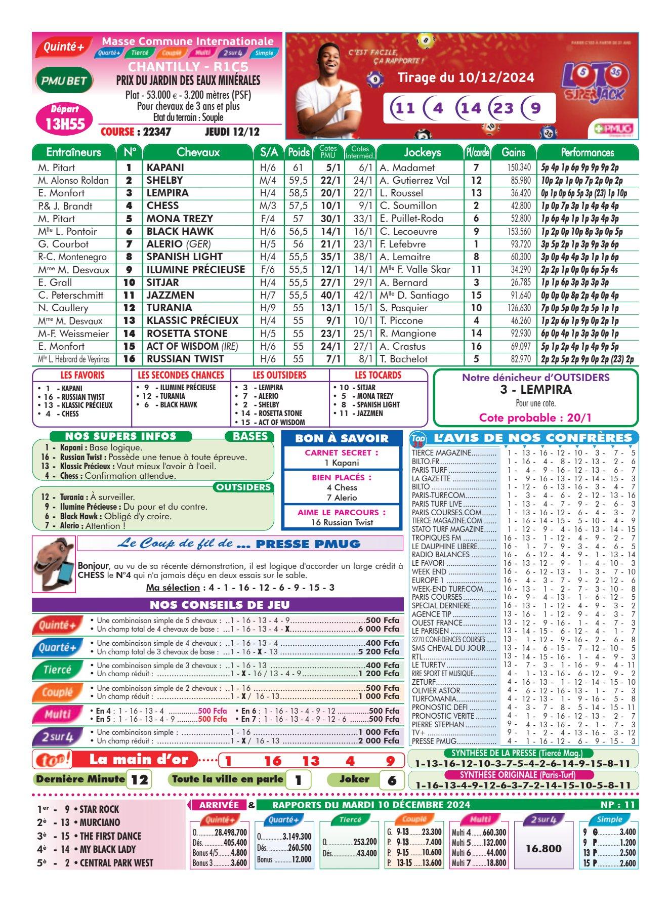 Programmes du jeudi 12 decembre 2024 imprimerie 1 4